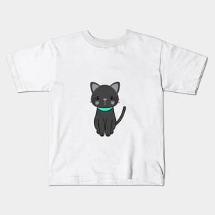 Cute Cat Cartoon Kids T-Shirt